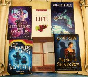 Covers of several books