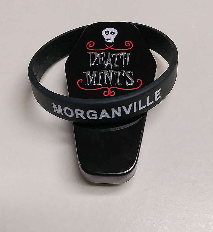 Morganville Wristband and Whimsical mint tin